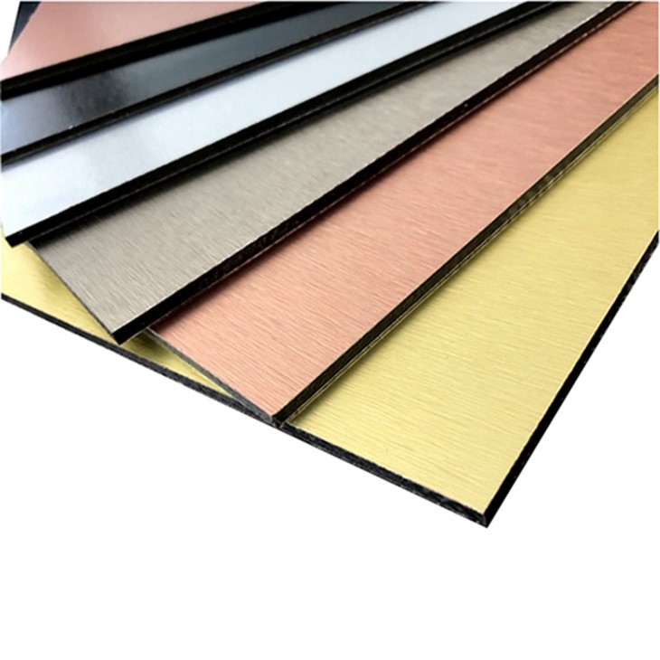 Factory Price Silver Mirror Aluminum Composite Panel 1220x2440x3mm ACP