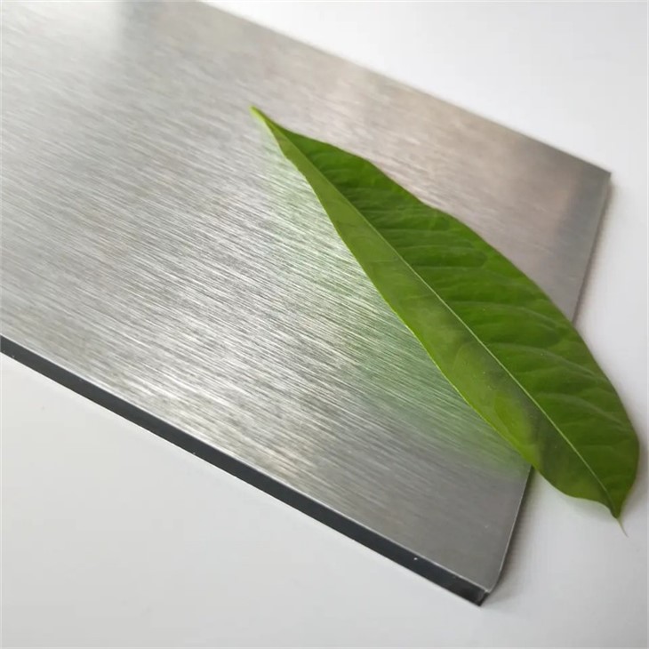 Fireproof Wallpaper Aluminum Building Materials Brushed Aluminum Composite Panel